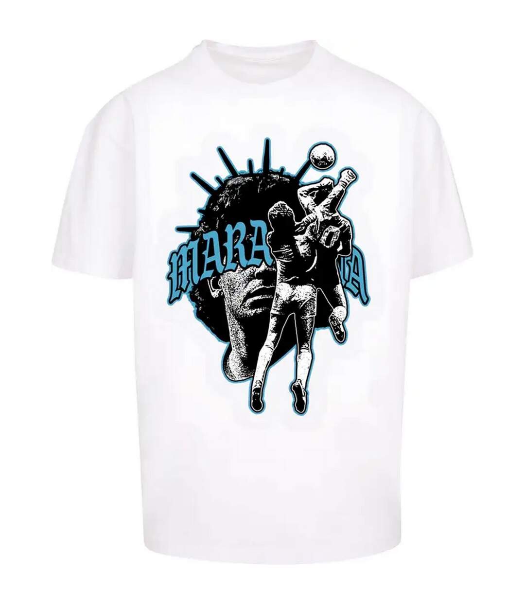 T-shirt Hand Of God Homme Blanc Mister Tee-1