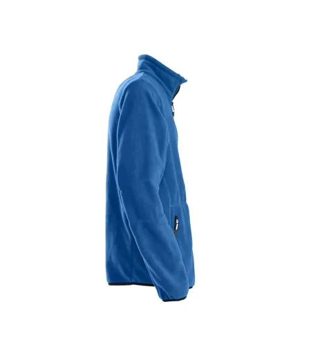 Mens Speedway Fleece Jacket Ocean Blue Printer