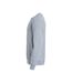 Sweat Basic Adulte Gris Chiné Clique-3