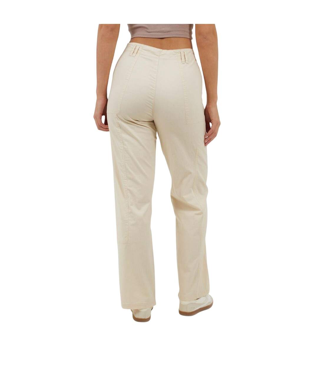 Pantalon De Combat Femme Crème Brave Soul-3