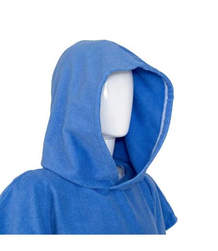 Poncho de Plage en Microfibre Azul 80x100cm Bleu