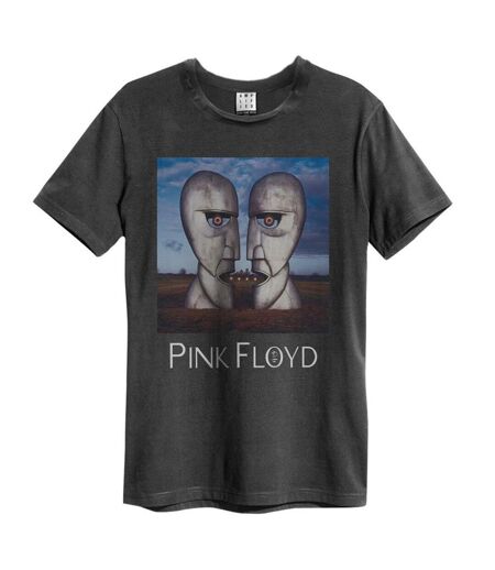 Amplified Unisex Adult The Division Bell Pink Floyd T-Shirt (Charcoal)