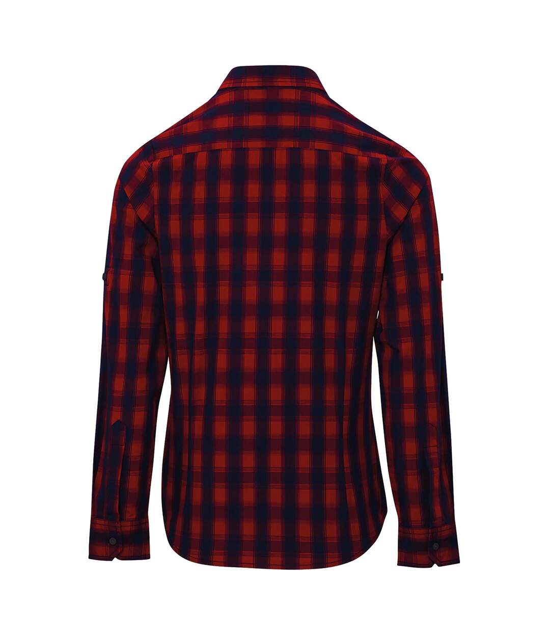 Chemisier Mulligan Femme Rouge Bleu Marine Premier-2