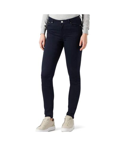 Pantalon Slim Marine enduit Femme Morgan Palona - 34