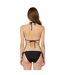 Womens/ladies Triangle Bikini Top Black Jack Wills-3