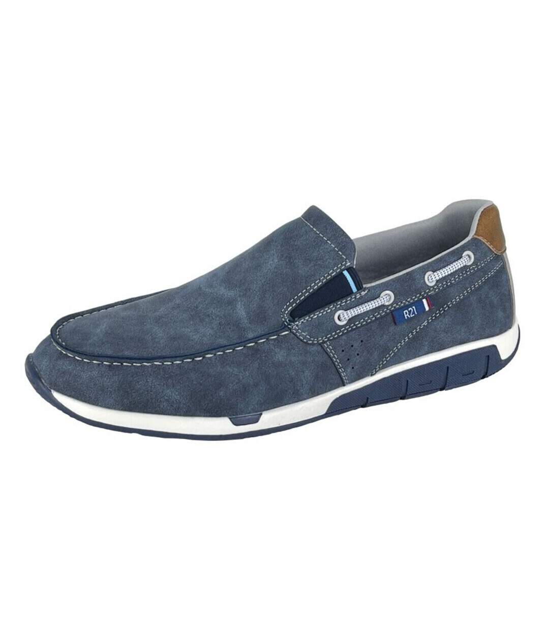 R21 Mens Boat Shoes (Navy)