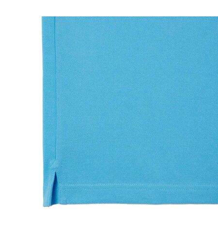 Mens Pique Slim Polo Shirt Blue Lacoste