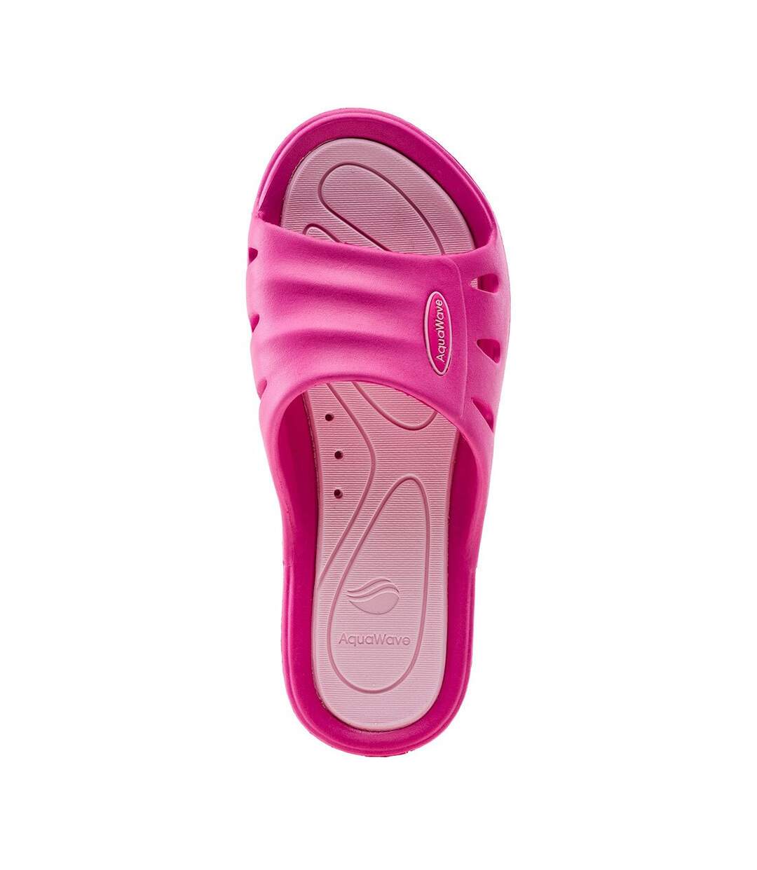 Claquettes maura enfant fuchsia / fuchsia clair Aquawave-4
