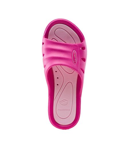 Claquettes maura enfant fuchsia / fuchsia clair Aquawave