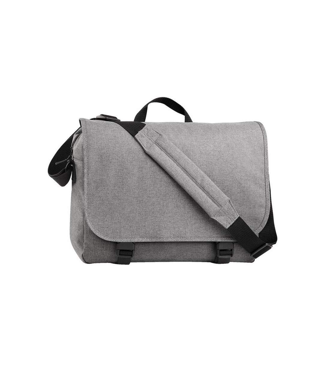 Sac À Bandoulière Taille Unique Gris Chiné Bagbase-1