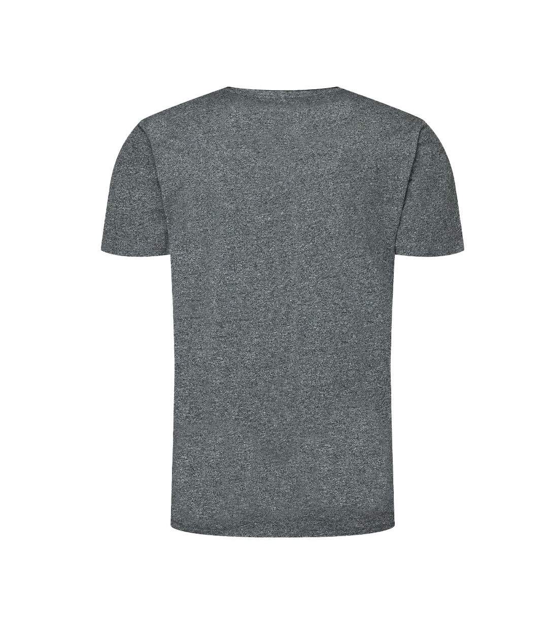 T-shirt noir homme tommy hilfiger slim jaspe - 4xl-2