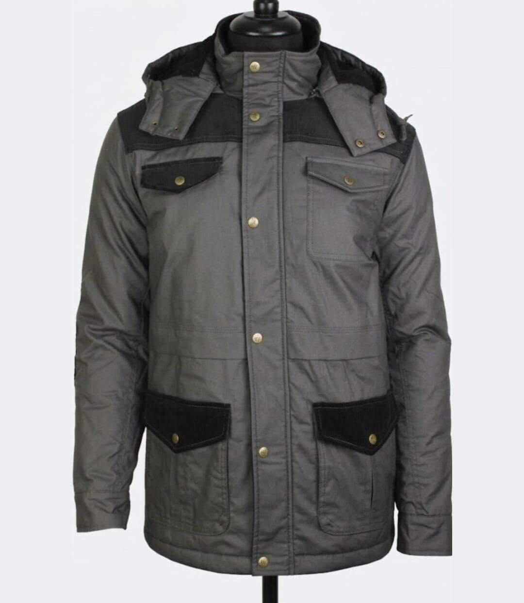 WINCHESTER JANGO1 — Parka bi-matière kaki : robustesse et traitement déperlant-3