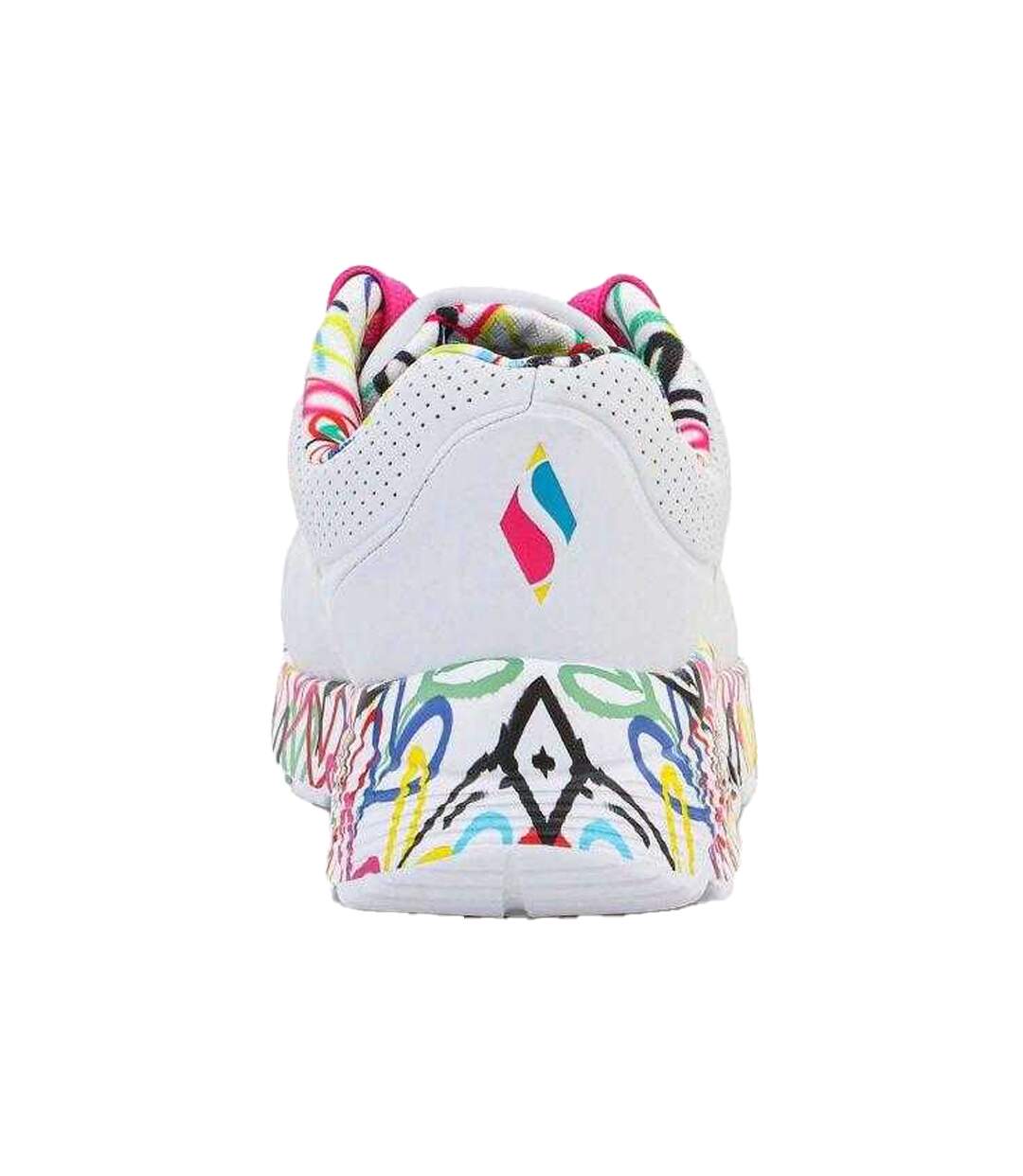 Baskets Lovely Luv Fille Blanc Skechers-2