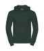 Sweatshirt À Capuche  Pour Homme Vert Bouteille Russell-1