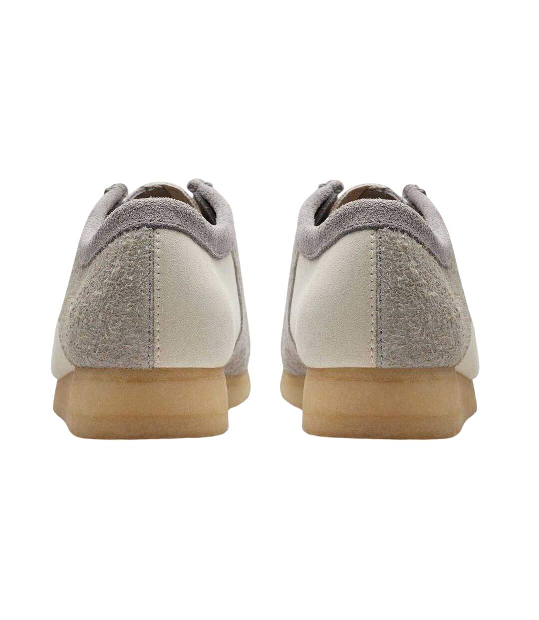 Chaussures Wallabee Homme Gris Clarks Originals-2