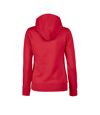 Printer Womens/Ladies Fastpitch Hoodie (Red)