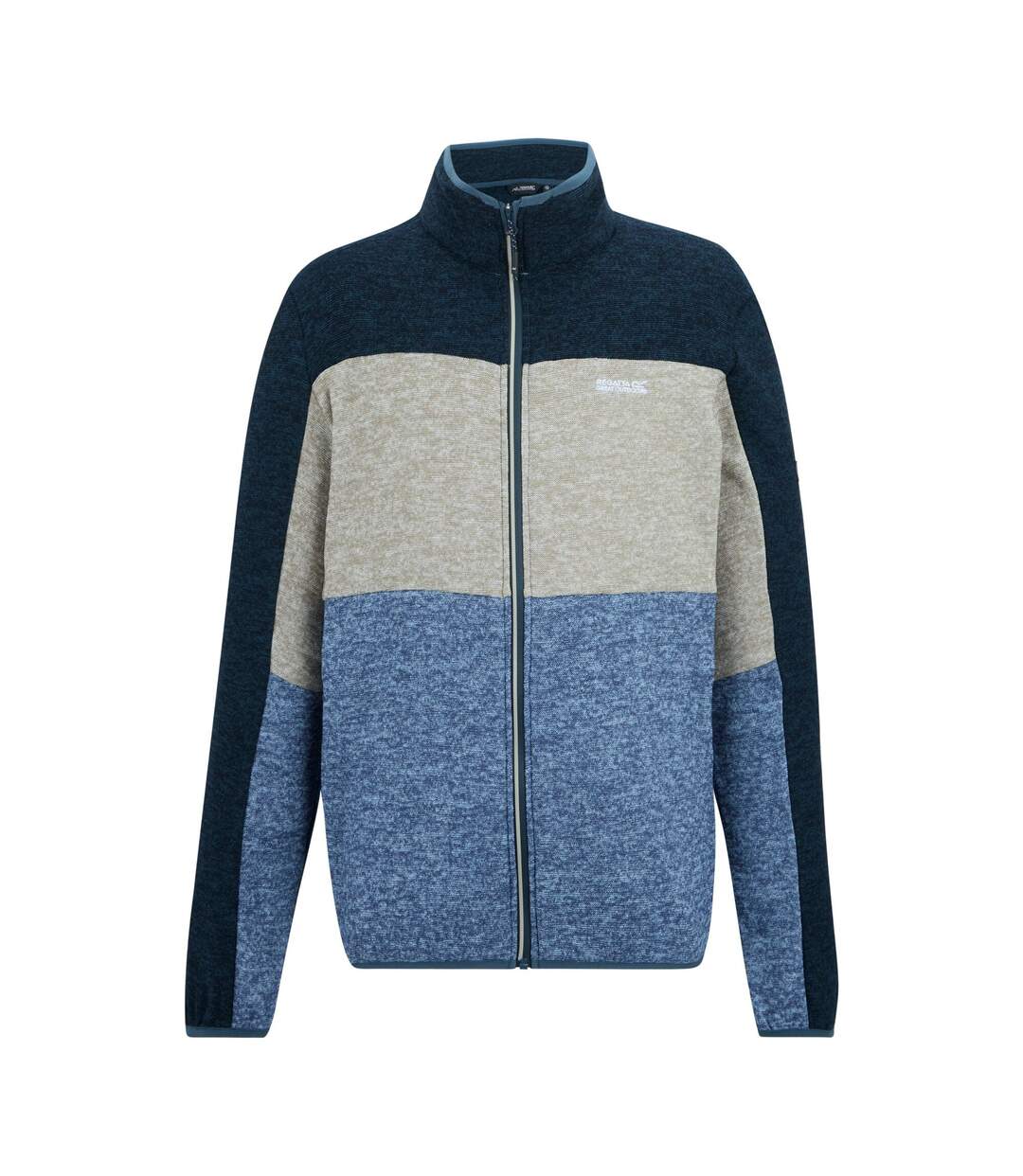 Haut Polaire Elram Homme Bleu De Chine Bleu Ardoise Blanc Cassé Regatta-2