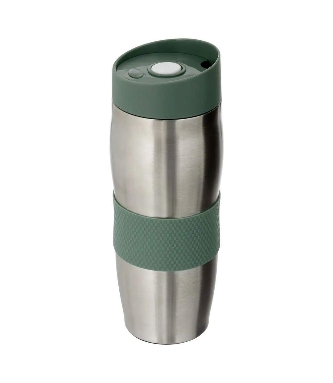 Mug Isolant Inox & Silicone 0,35L Vert-1