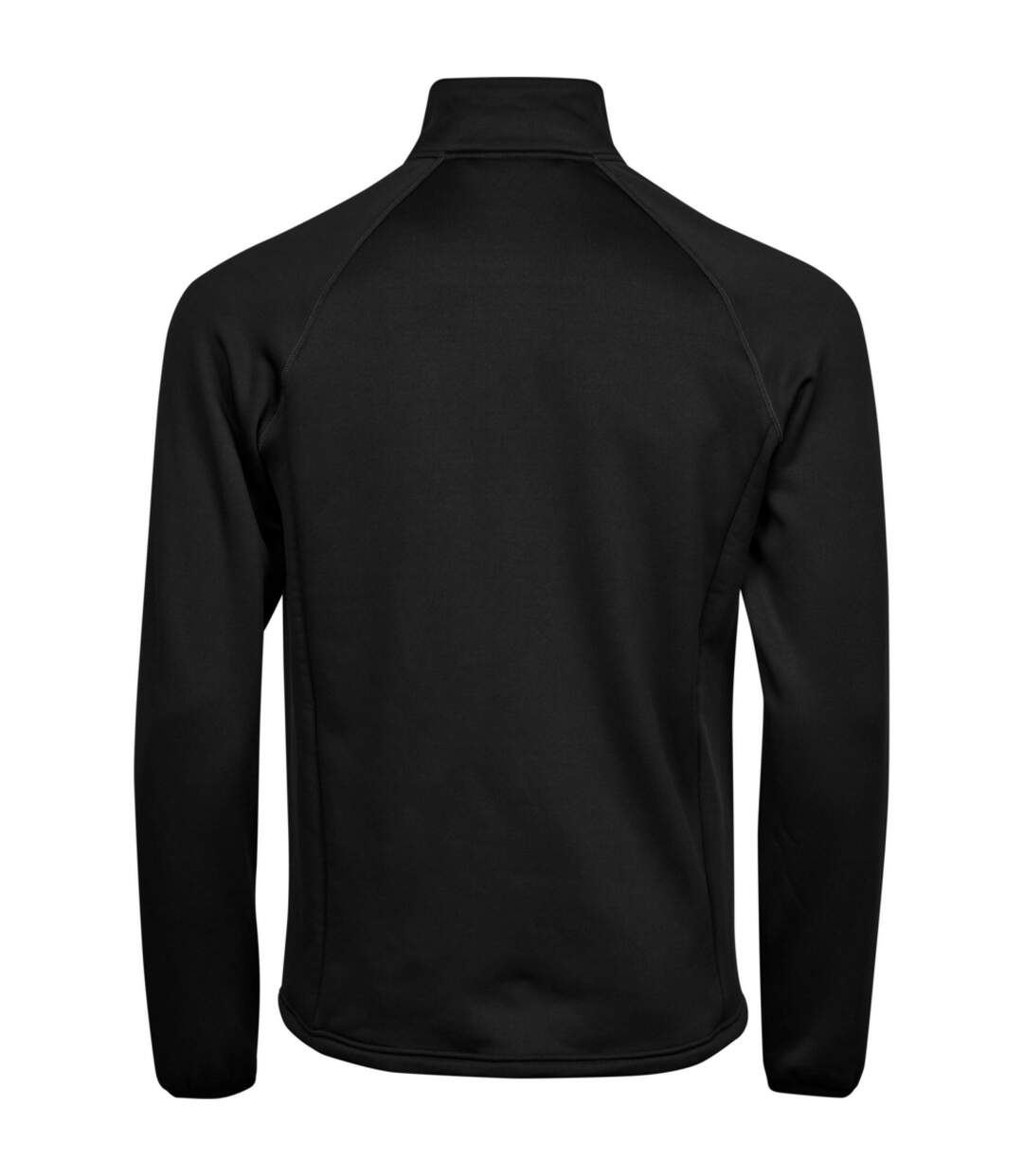 Mens stretch fleece jacket black Tee Jays