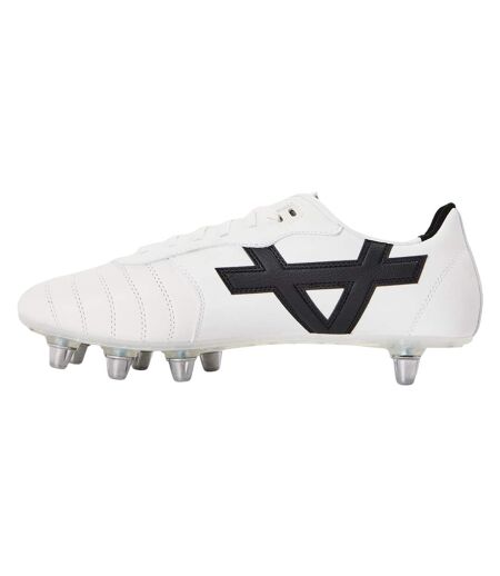 Mens Raptor Elite Studded Rugby Boots Black OXEN