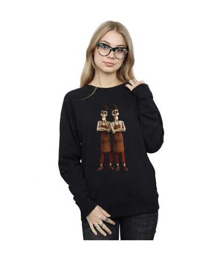 Disney Sweat-shirt Womens/Ladies Coco Oscar And Felipe Twin Brothers (Noir) - UTBI12265