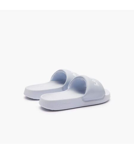 Womens/ladies Serve 1.0 Sliders Blue Lacoste