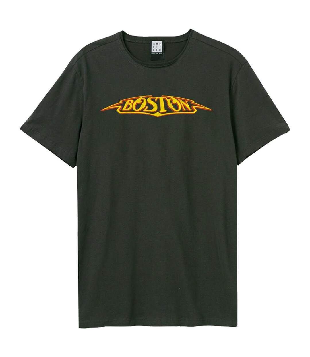 T-shirt Style Boston More Than A Feeling Adulte Charbon Amplified-1