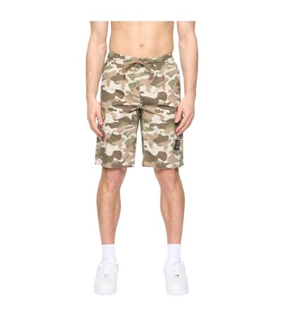 Short Camtort Homme Beige Crosshatch