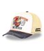 Casquette semi curved finitions premium Looney Tunes Daffy Duck Capslab-1