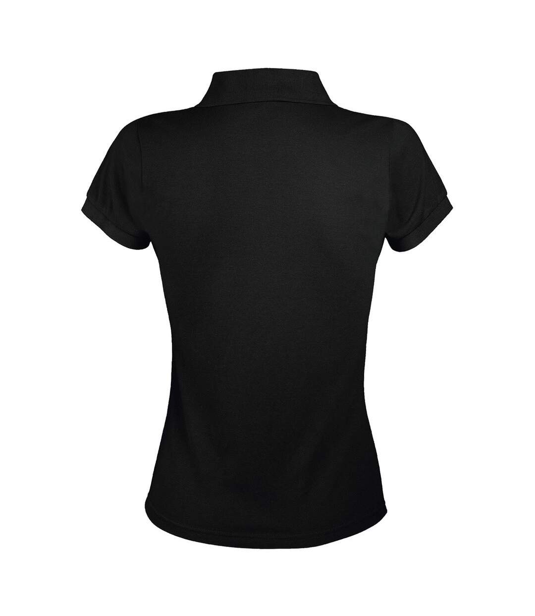 Polo manches courtes prime femme noir SOLS