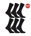 Chaussettes en coton homme noir Universal Textiles