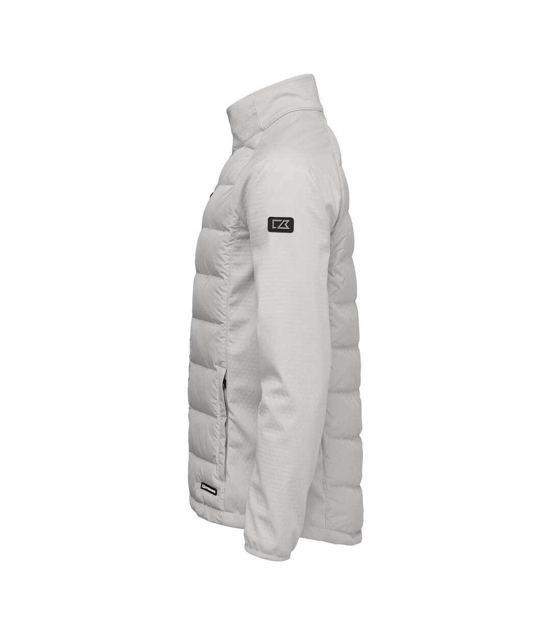 Mens Oak Harbor Padded Jacket Silver Cutter & Buck-3