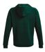Sweat À Capuche Entraînement Style Gros Logo Rival Homme Vert Foncé Under Armour-3