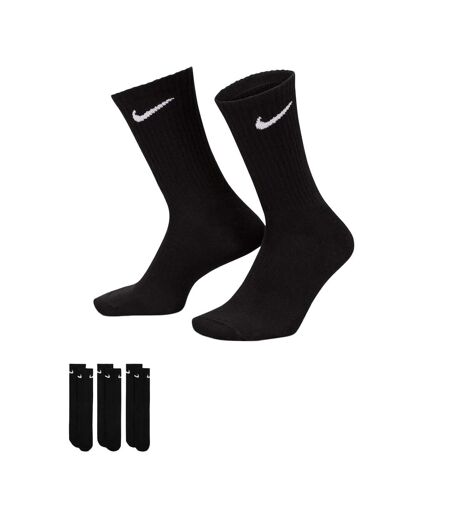 Lot De 3  Chaussettes Everyday Adulte Noir Nike