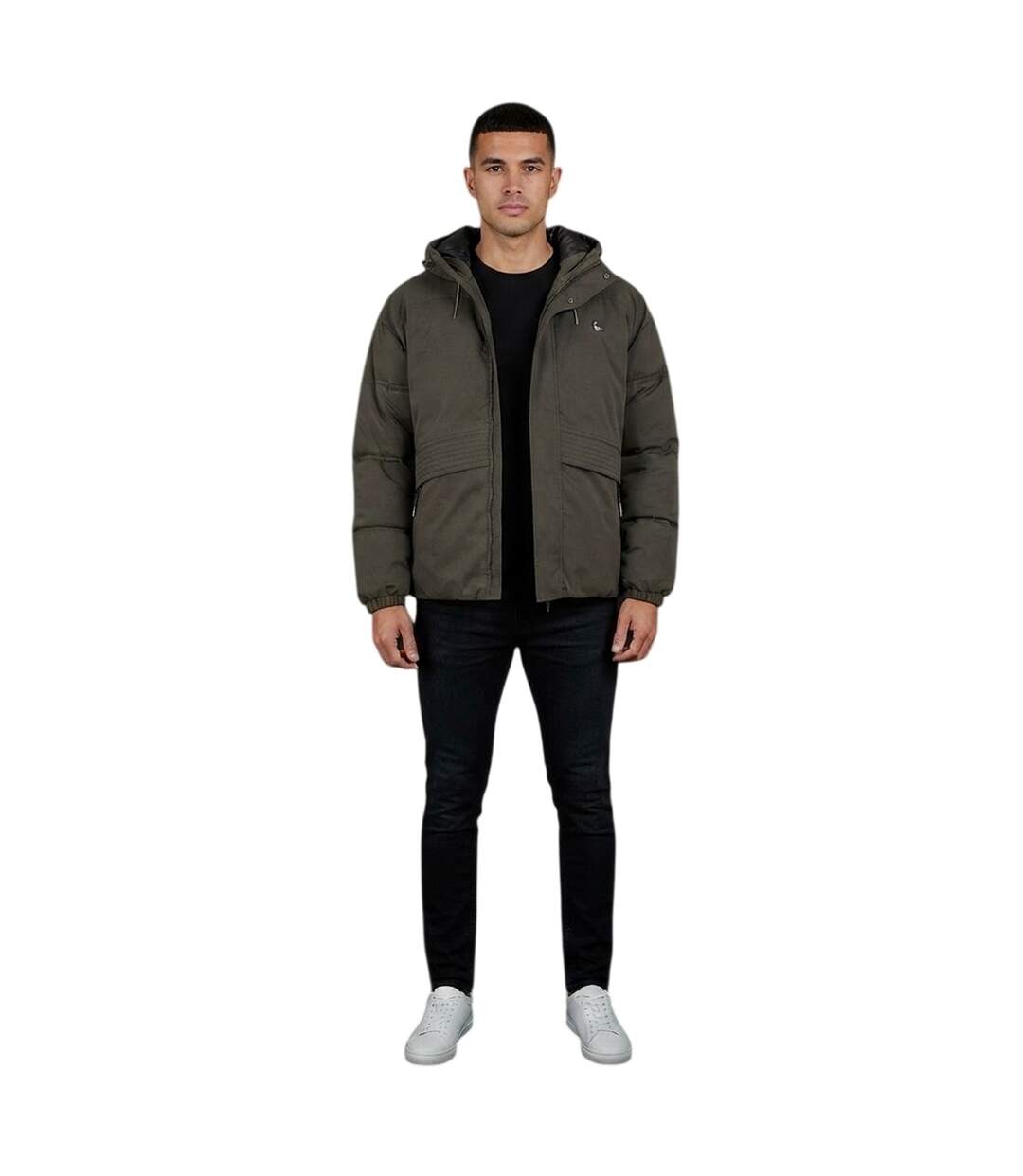 Mens Salcombe Puffer Jacket Iron Jack Wills-1