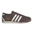 Womens/ladies Italia 70s Suede Trainers Brown Off White Adidas-1