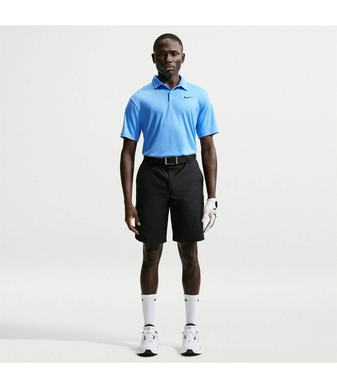 Polo Manches Courtes Performance Homme Bleu Nike-4