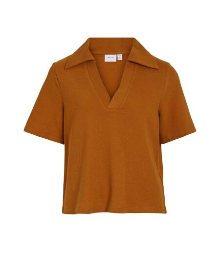 T-shirt Orange Femme Vila Vialos - S