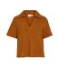 T-shirt Orange Femme Vila Vialos - L