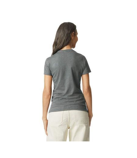 Womens/ladies softstyle t-shirt graphite heather Gildan