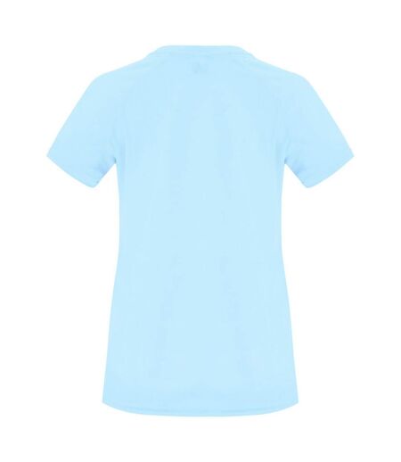 T-shirt bahrain femme bleu ciel Roly