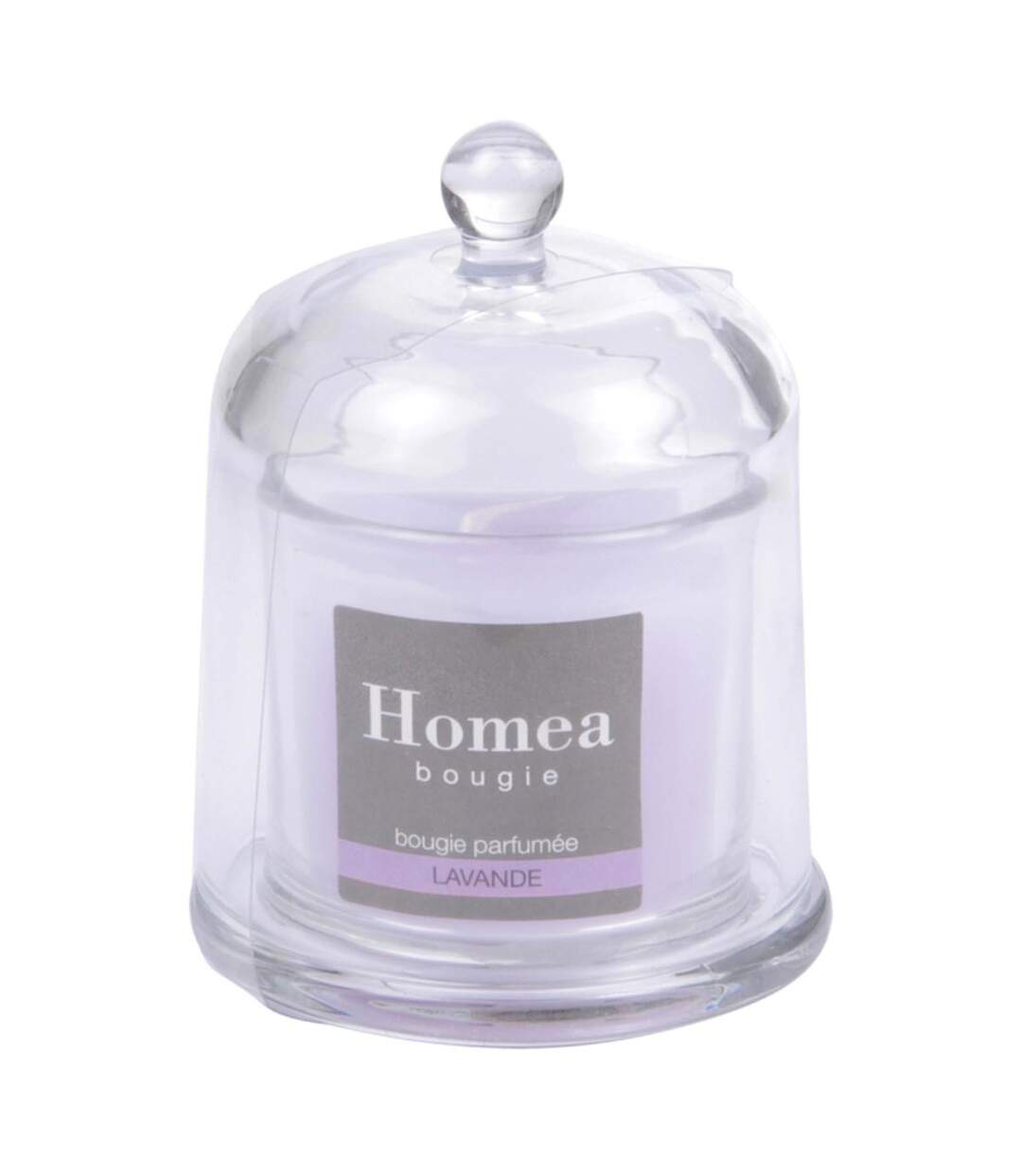 Bougie Parfumée Cloche Romantique 11cm Lavande-1