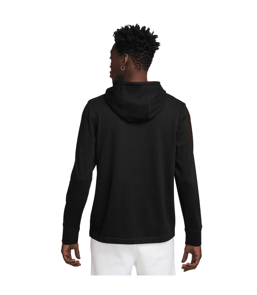 Unisex Adult Club Knitted Hoodie Black White Nike Golf-2