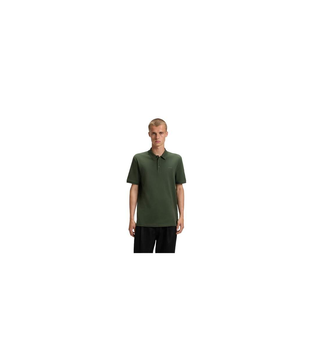 Polo Donos Homme Vert Foncé Hugo-1