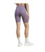 Womens/ladies Optime Cycling Shorts Shadow Violet Adidas-3