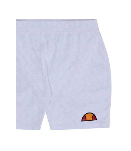 Womens/ladies Chriss Cycling Shorts White Ellesse