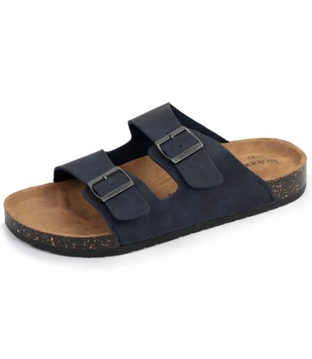 Isotoner Sandales homme à doubles brides ultra confortables