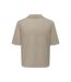 Mens Knitted Short-sleeved Polo Shirt String Only-2
