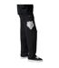 Pantalon De Jogging Décontracté Homme Noir Couture-4