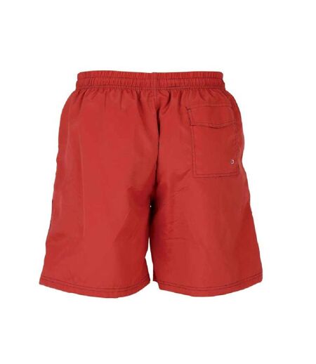 Duke Mens Yarrow D555 Full Length Swim Shorts (Red) - UTDC205